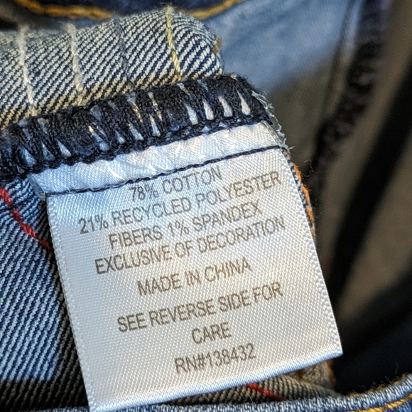 Modcloth Rainbow Wide Leg Jeans - Picture 6 of 6